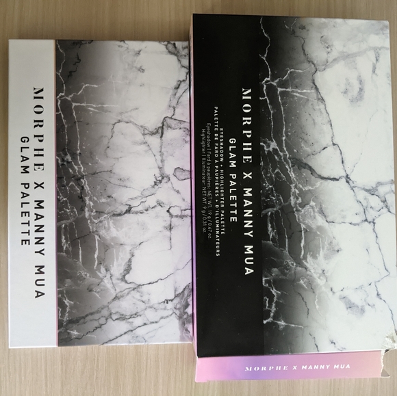 DISCONTINUED. Morphe X Manny Mua Glam palette. - Picture 2 of 3